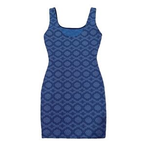 Mango blue mini dress size XS